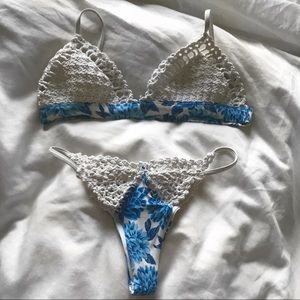Frankie’s Bikinis| Stella BOTTOMS| Blue Dahlia